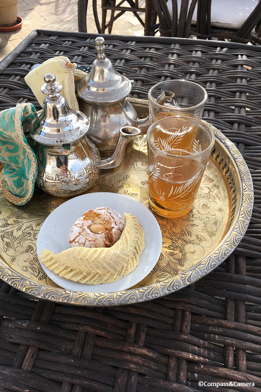 Mint tea upon arrival :: Tangier, Morocco